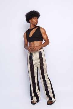 Calça Bicolor Black & White - comprar online