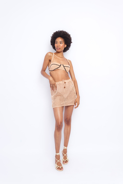 Top Cruise Bicolor Nude - comprar online