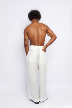 Calça Cruise Alfaiataria Linen - Atelie Mão de Mãe
