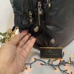 Mochila Kip Metalizada Preta - Primeira linha na internet