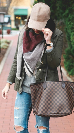 Neverfull Premium em couro legítimo e Canvas