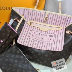 Neverfull linha Italiana (interno Rosa)