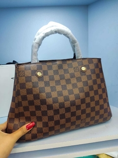 Montaigne Premium / Canvas e couro LEGÍTIMO - Life Store | Bolsas de Grife e Acessórios