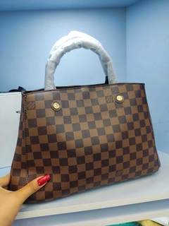 Montaigne Premium / Canvas e couro LEGÍTIMO