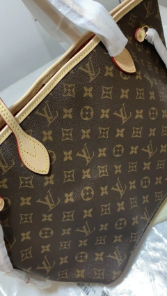 Neverfull Premium em couro legítimo e Canvas - loja online