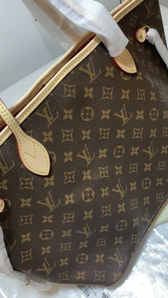 Neverfull Premium em couro legítimo e Canvas - loja online