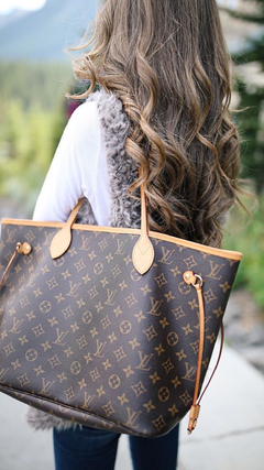 Neverfull Premium em couro legítimo e Canvas