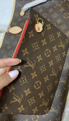 Neverfull Premium em couro legítimo e Canvas