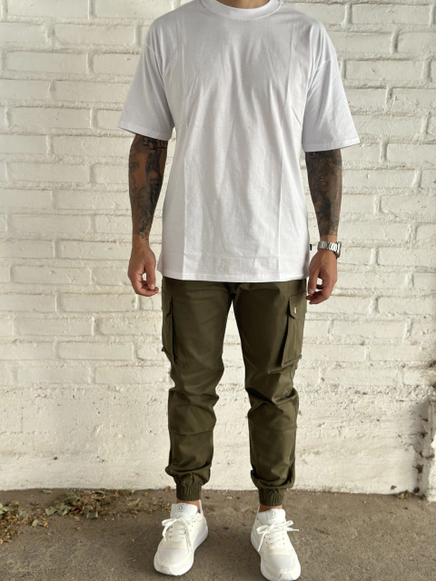 JOGGER CARGO CASUAL GREEN
