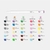 KIT 6 CANETAS GINZA 0.4mm BLACK EDITION MAGIC KINGDOM NEWPEN - comprar online