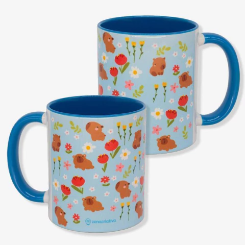 CANECA POP 350ML CAPIVARA ESTILO DE VIDA