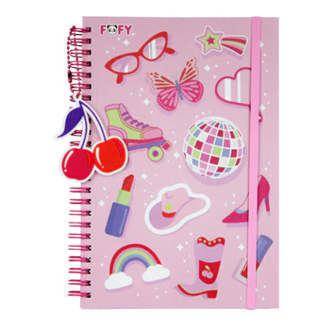 CADERNO CEREJINHA FOFY