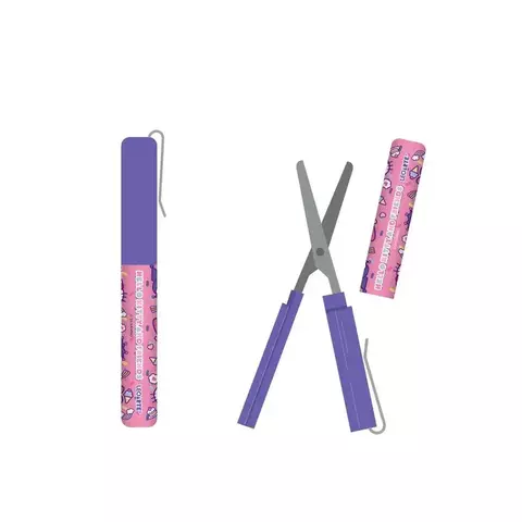 TESOURA SLIM HELLO KITTY E AMIGOS - LEOARTE