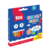 GIZ DE CERA TAMANHO JUMBO TRIANGULAR - 12 CORES - TRIS