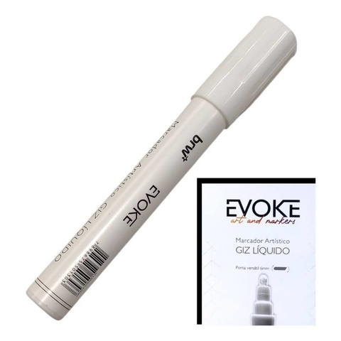 GIZ LÍQUIDO 6MM - BRANCO 4GR