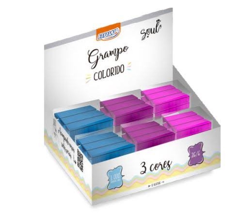 GRAMPO COLORIDO 26/6 1000UN