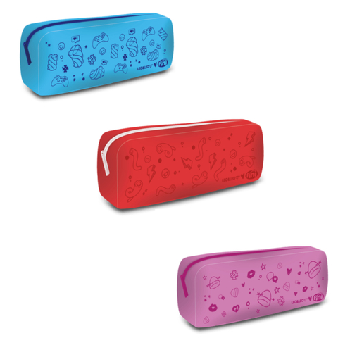 ESTOJO RETANGULAR DE SILICONE FINI - LEO&LEO