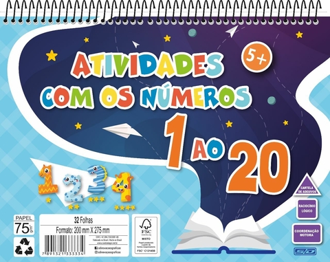 CADERNO DE ATIVIDADES COM OS NÚMEROS