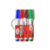 MARCADOR P/QUADRO BRANCO KIT 4 CORES