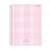CADERNO UNIVERSITÁRIO ROSA ROSE 1 MATÉRIA 80 FOLHAS - Papelaria Pedacinho do Céu
