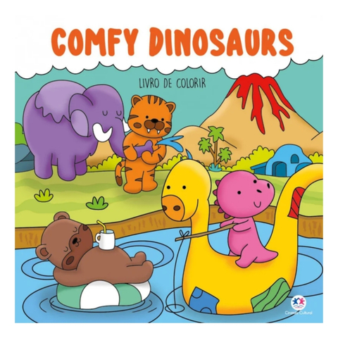 COMFY DINOSAURS - PARA COLORIR