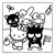 HELLO KITTY - COZY COLORING BOOK - comprar online