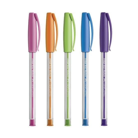 CANETA ESFEROGRÁFICA - FABER-CASTELL - TRILUX COLORS 1.0MM COLORIDAS - AVULSA                                   ¡'