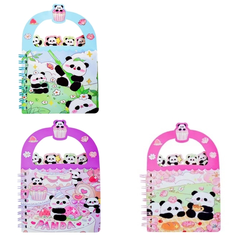 BLOCO DE ANOTAÇÃO PANDA CAKE - comprar online