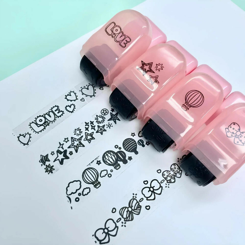 CARIMBO ROLLER - MOLIN - LOVE DECORATIVO