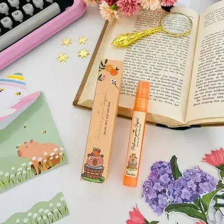 PERFUME PARA PAPEL BUENDIA 12 ML - PAUSA ZEN NOS ESTUDOS (CAPIVARA)