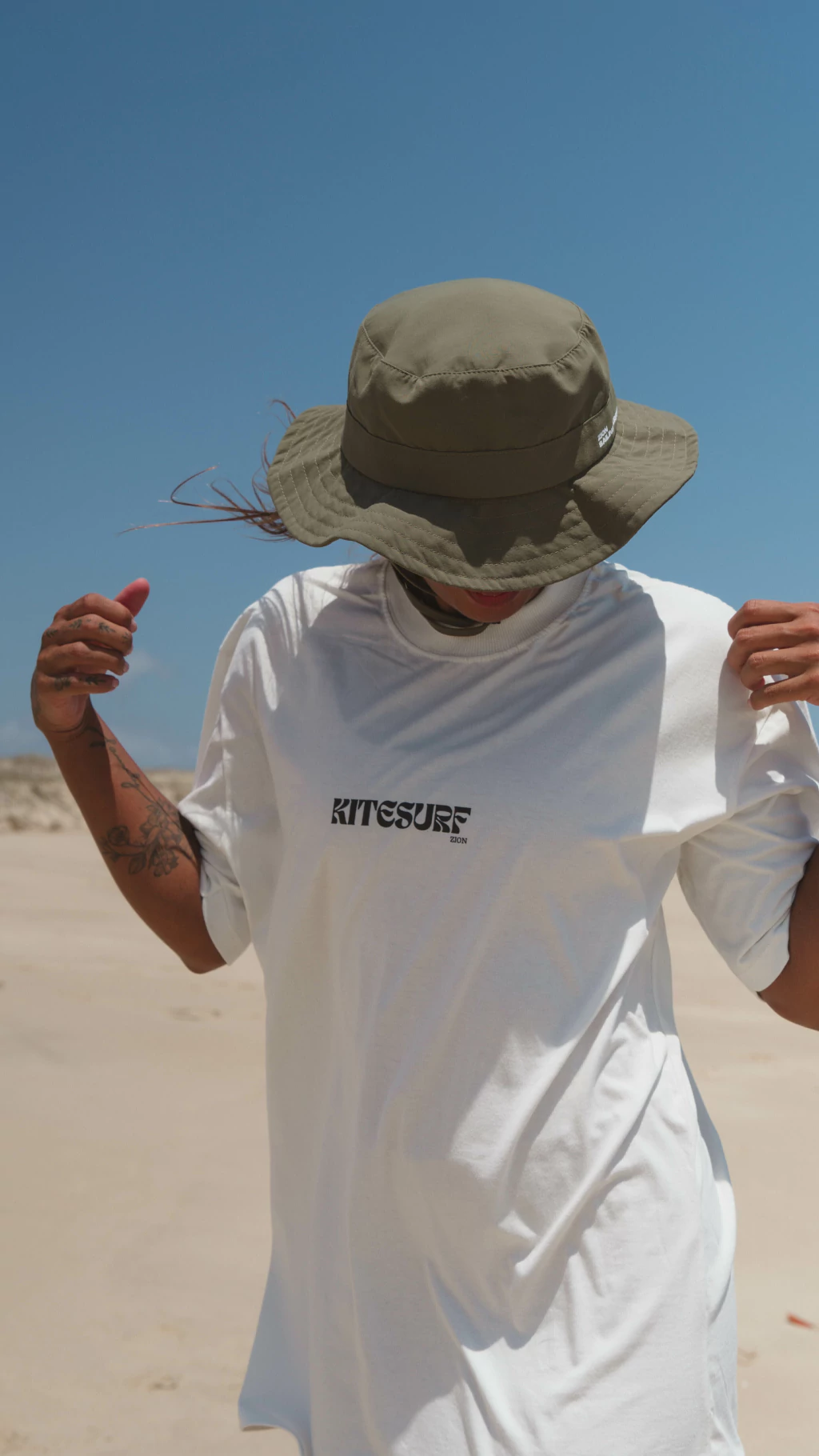 T-Shirt Kitesurf Off White