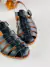 Sandália Fisherman Couro Saltinho Baixo - comprar online