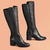 Bota Bottero Cano Longo Modelo Montaria Couro Salto Tratorado com Muito Estilo e Elegância - Compasso Store