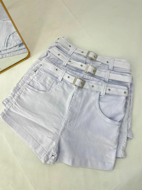 Short Jeans Branco Alana