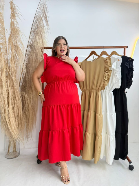 Vestido Alfaiataria Jamyli Plus