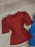 Blusa Manga princesa canelada