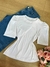 Imagem do Blusa Manga princesa canelada
