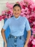 Blusa Gola alta canelada - comprar online