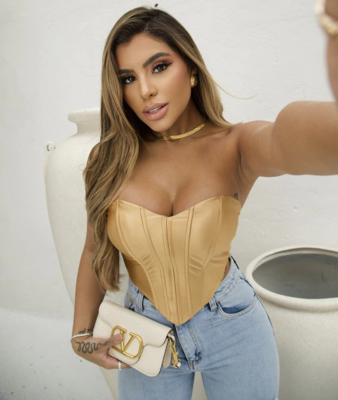 Cropped Corselet Luxo