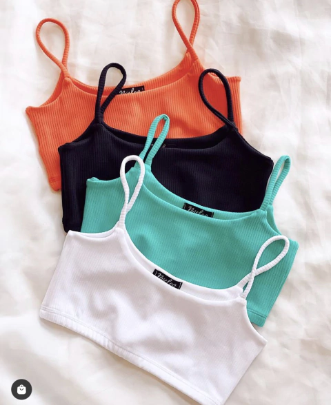 Top Canelado Básico