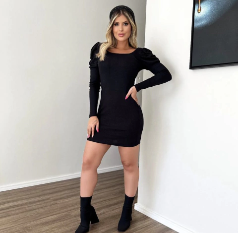 Vestido Manga Princesa