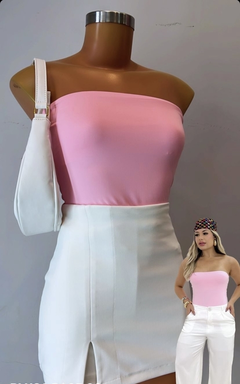 Boddy Tomara Que Caia - Boddy Sem Manga - Boddy Rosa Bebê - Promoção Boddy Tomara Que Caia Poliamida - Comprar Boddy Tomara Que Caia - Boddy Poliamida - Loja Feminina - Moda Blogueira 