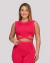 Blusa Cropped Transpassado Feminina Abertura lateral - TOP VINTE