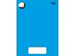 CADERNO BROCHURAO CD 96FLS UNIV S PAUTA D+AZUL