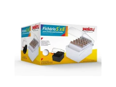 FICHARIO DE MESA 5 X 8 PRETO 10350002 na internet