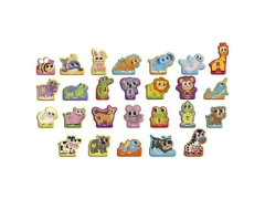 BRINQUEDO DE CRIANCA EDUCATIVO DE MADEIRA ABC DOS BICHINHOS 52PCS - Papelaria Visão