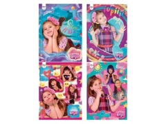 CADERNO BROCHURA 1/4 96 F CARINHA DE ANJO CAPA SORTIDAS