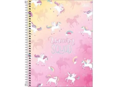 CADERNO DE 01 MATERIA CAPA DURA BLINK 80FLS - Papelaria Visão
