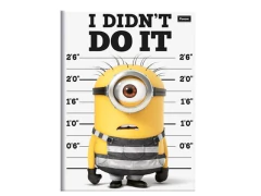 CADERNO BROCHURAO 96F MEU MALVADO FAVORITO 3 - Papelaria Visão