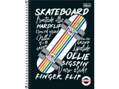 CADERNO DE 16 MATERIAS 256F PEPPER MASCULINO CAPA SORTIDAS na internet